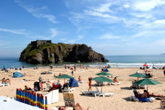 Tenby-Castle-Beach